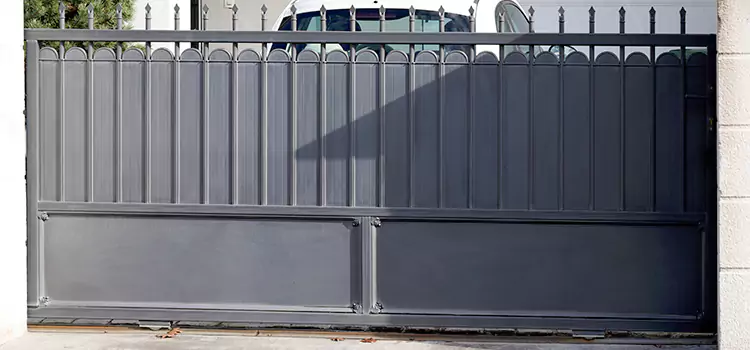 Metal Driveway Gate Installation San Carlos Park
